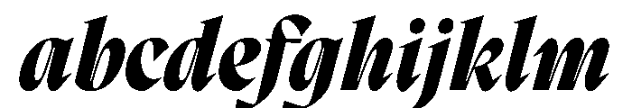 PPMigraItalic ExtraboldItalic Instance FONT