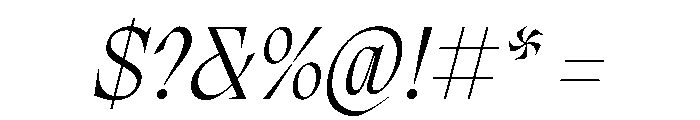 PPMigraItalic LightItalic Instance Font OTHER CHARS