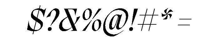 PPMigraItalic MediumItalic Font OTHER CHARS