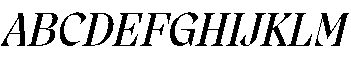PPMigraItalic MediumItalic Font UPPERCASE