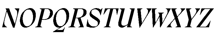 PPMigraItalic MediumItalic Font UPPERCASE