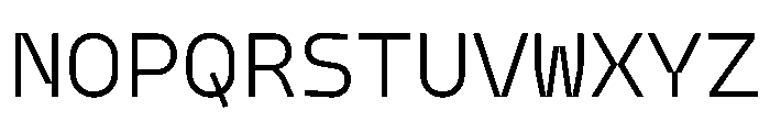 PPModelMono Book Instance Font UPPERCASE