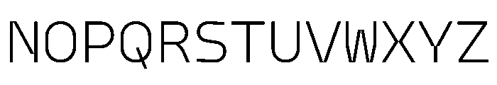 PPModelMono Light Instance Font UPPERCASE