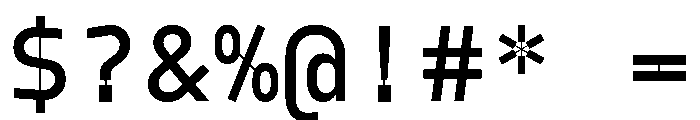 PPModelMono Medium Instance Font OTHER CHARS
