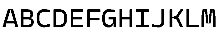 PPModelMono Medium Instance Font UPPERCASE
