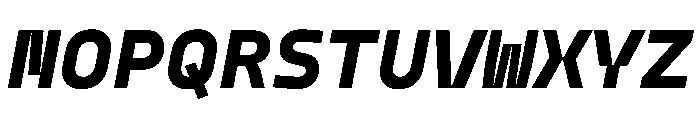 PPModelMono SuperItalic Instance Font UPPERCASE