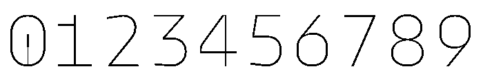 PPModelMono Thin Instance Font OTHER CHARS