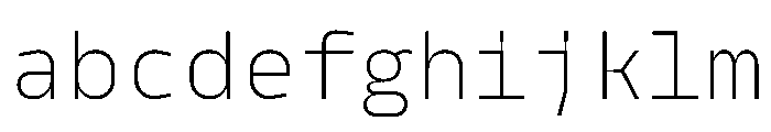 PPModelMono Ultralight Instance FONT