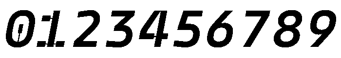 PPModelPlastic DemiboldItalic Instance Font OTHER CHARS