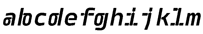 PPModelPlastic DemiboldItalic Instance FONT