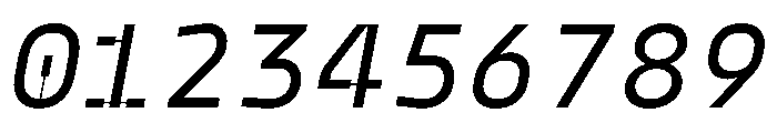 PPModelPlastic RegularItalic Instance Font OTHER CHARS