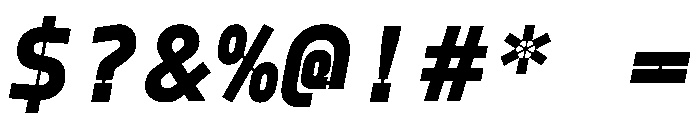 PPModelPlastic SuperItalic Instance Font OTHER CHARS