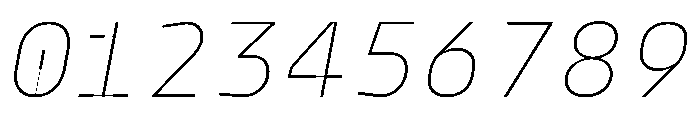 PPModelPlastic ThinItalic Instance Font OTHER CHARS