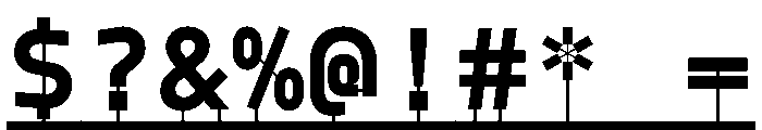 PPModelPlasticLine Bold Instance Font OTHER CHARS