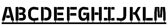 PPModelPlasticLine Bold Instance Font UPPERCASE
