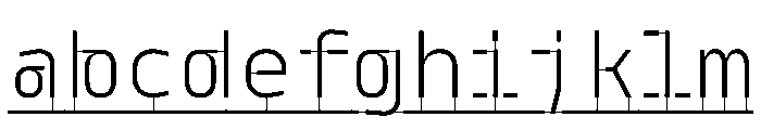 PPModelPlasticLine Light Instance FONT