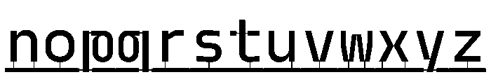 PPModelPlasticLine Medium Instance Font LOWERCASE