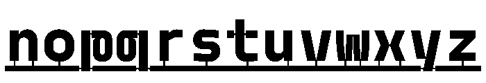 PPModelPlasticLine Super Instance Font LOWERCASE