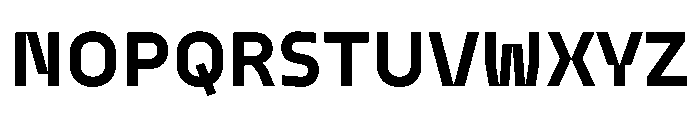 PPModelSans Bold Instance Font UPPERCASE