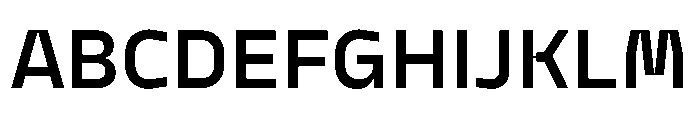 PPModelSans Demibold Instance Font UPPERCASE