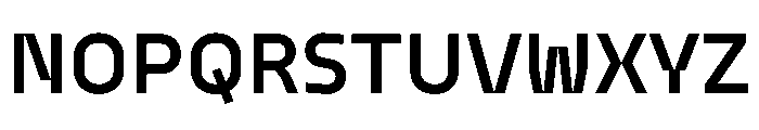 PPModelSans Demibold Instance Font UPPERCASE