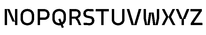 PPModelSans Medium Instance Font UPPERCASE