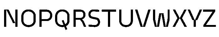 PPModelSans Regular Instance Font UPPERCASE