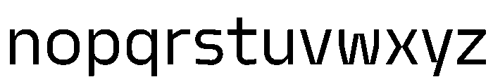PPModelSans Regular Instance Font LOWERCASE