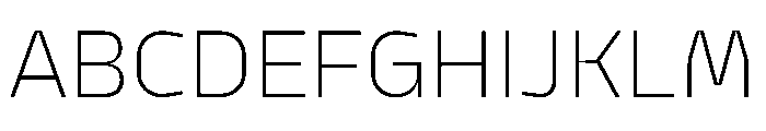 PPModelSans Ultralight Instance Font UPPERCASE