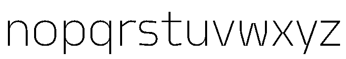 PPModelSans Ultralight Instance Font LOWERCASE
