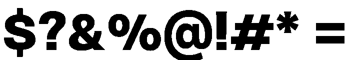 PPMonument Black Instance Font OTHER CHARS