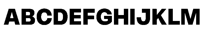 PPMonument Black Instance Font UPPERCASE