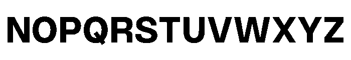 PPMonument Bold Instance Font UPPERCASE