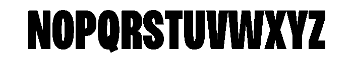PPMonument CondensedHeavy Instance Font UPPERCASE