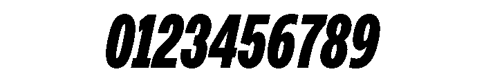 PPMonument CondensedItalicBlack Instance Font OTHER CHARS