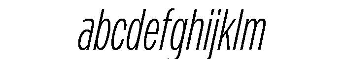 PPMonument CondensedItalicLight Instance FONT