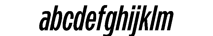 PPMonument CondensedItalicMedium Instance FONT
