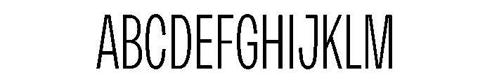 PPMonument CondensedLight Instance Font UPPERCASE