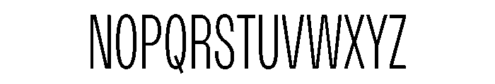PPMonument CondensedLight Instance Font UPPERCASE