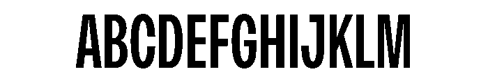 PPMonument CondensedMedium Instance Font UPPERCASE