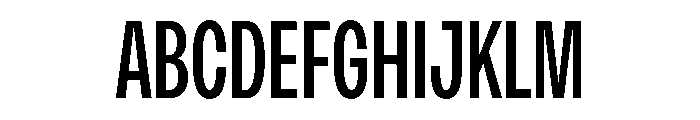 PPMonument CondensedRegular Instance Font UPPERCASE