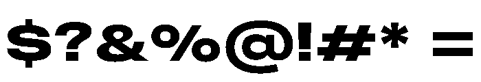 PPMonument ExtendedBlack Instance D0c5e631 Font OTHER CHARS