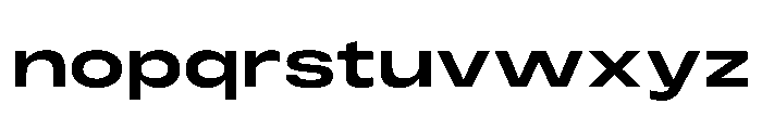 PPMonument ExtendedBold Instance 94da8834 Font LOWERCASE