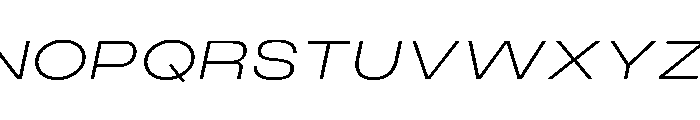 PPMonument ExtendedItalicLight Instance D6b5b62d Font UPPERCASE