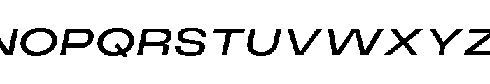 PPMonument ExtendedItalicRegular Instance Font UPPERCASE