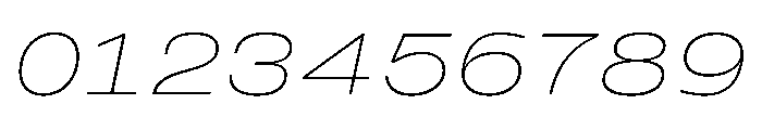 PPMonument ExtendedItalicThin Instance Font OTHER CHARS