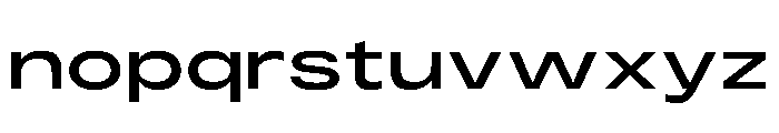 PPMonument ExtendedMedium Instance Font LOWERCASE