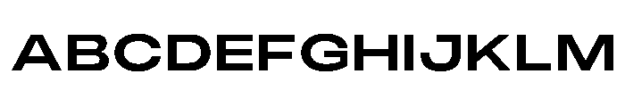 PPMonument ExtendedSemibold Instance Font UPPERCASE
