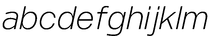 PPMonument ItalicLight Instance FONT