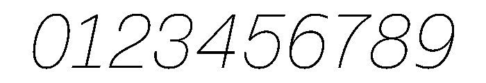 PPMonument ItalicThin Instance Font OTHER CHARS